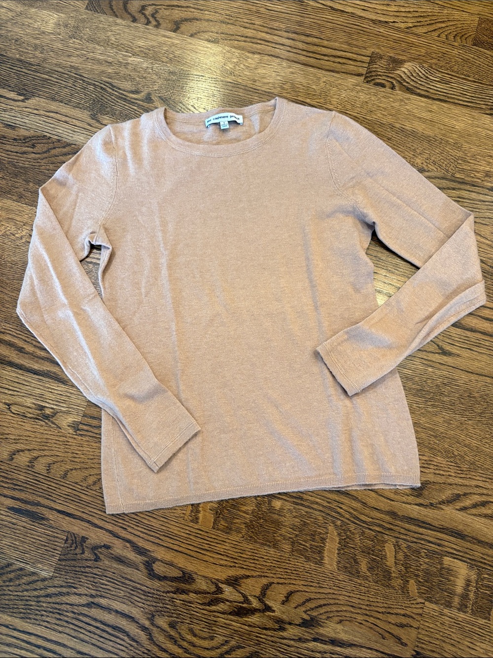 The Cashmere Project 100% cashmere Long-Sleeve Crewneck sweater, small